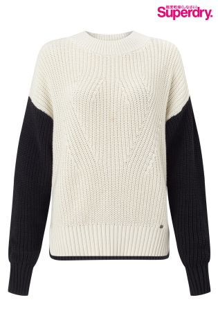 Superdry Colour Block Rib Knit